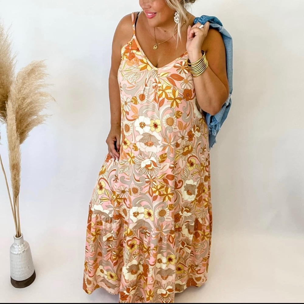 Retro Colored Tank Sundress